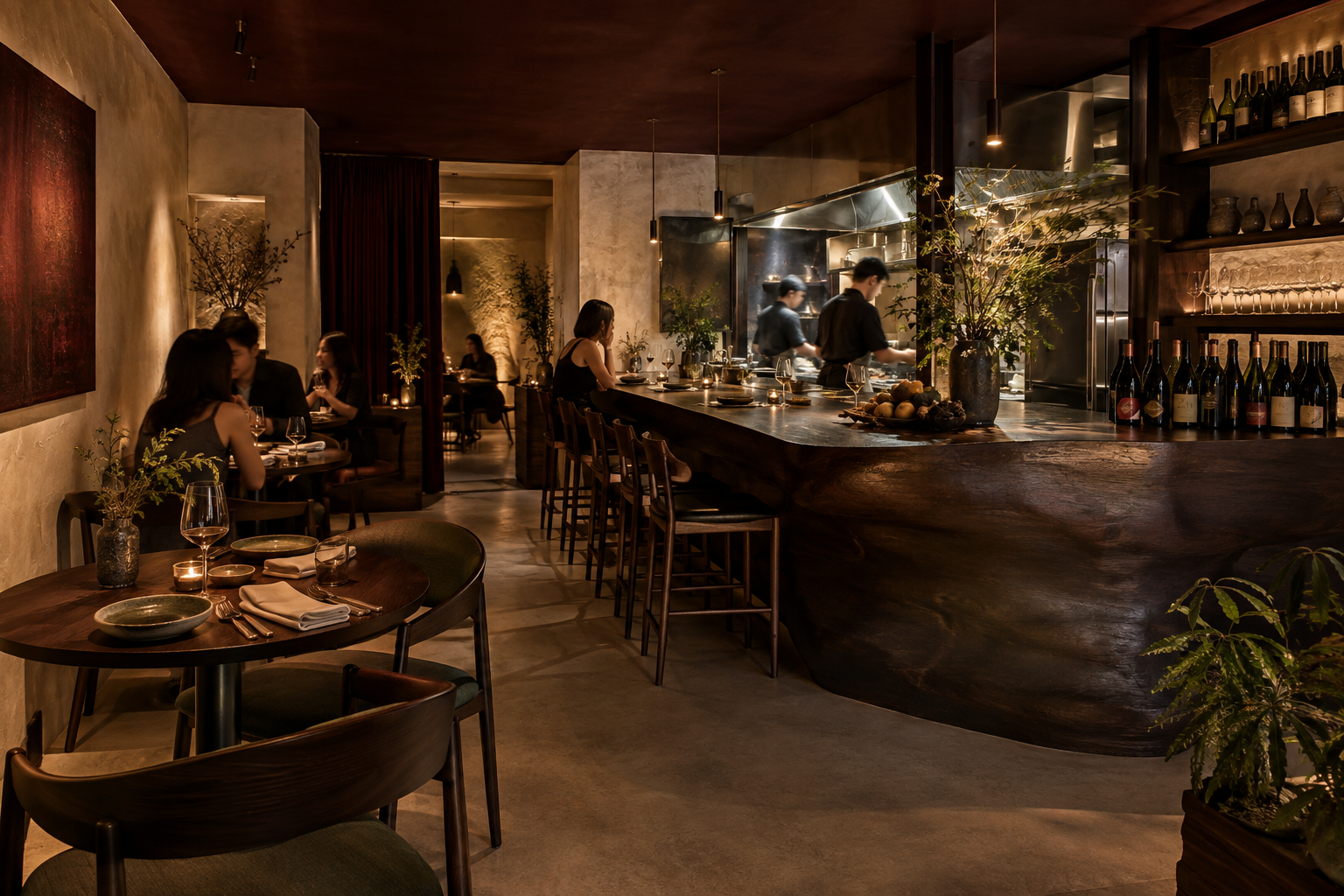 도산공원 내추럴 와인 & 다이닝 바